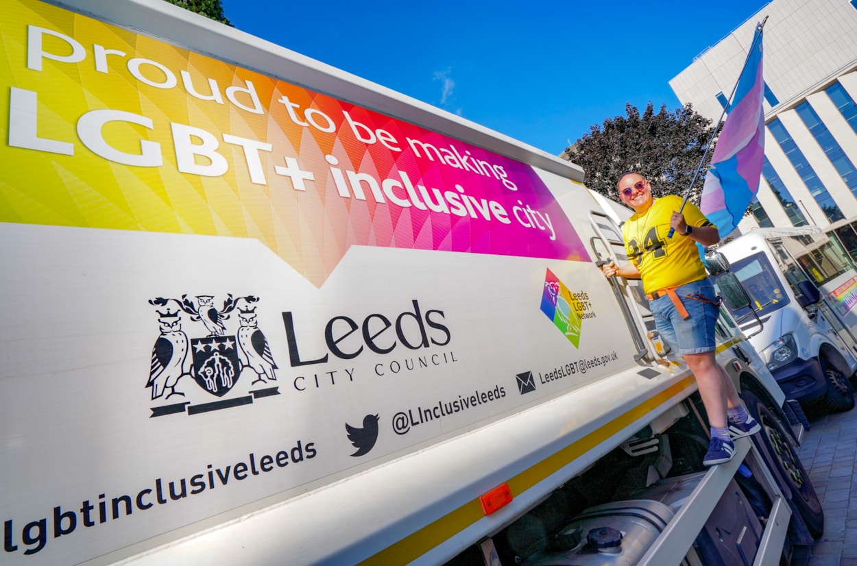 Pride 2025 Cllr Hannah Bithell: Councillor Hannah Bithell, Leeds City Council LGBT+ Champion.