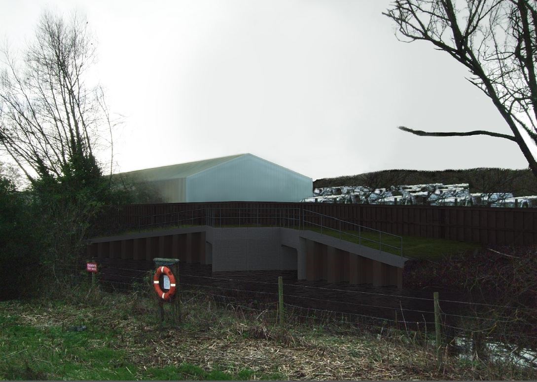 CGI of culverts at Hinksey