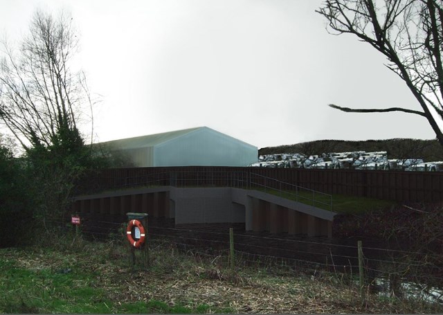 CGI of culverts at Hinksey