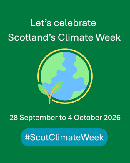Let’s celebrate Scotland’s Climate Week 1080x1350