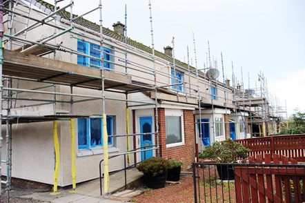Housing Improvement works Kilmaurs