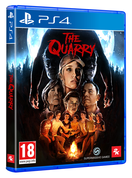 2K THE QUARRY Packaging PlayStation 4 (3D)