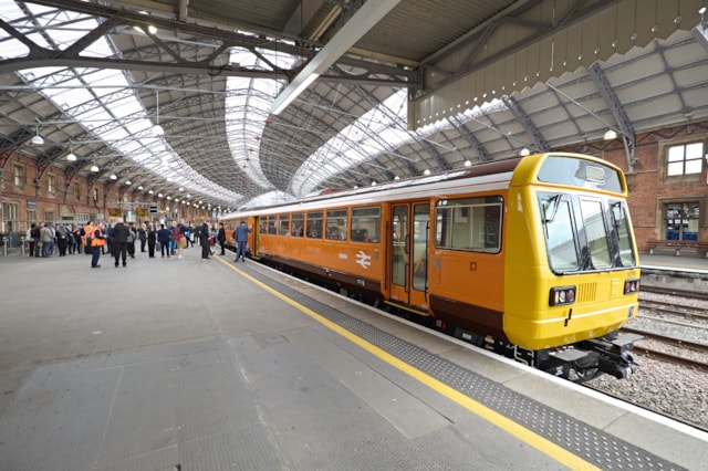 A special train took partners and stakeholders along the line towards Portishead: A special train took partners and stakeholders along the line towards Portishead
