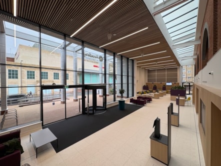 Redesigned reception