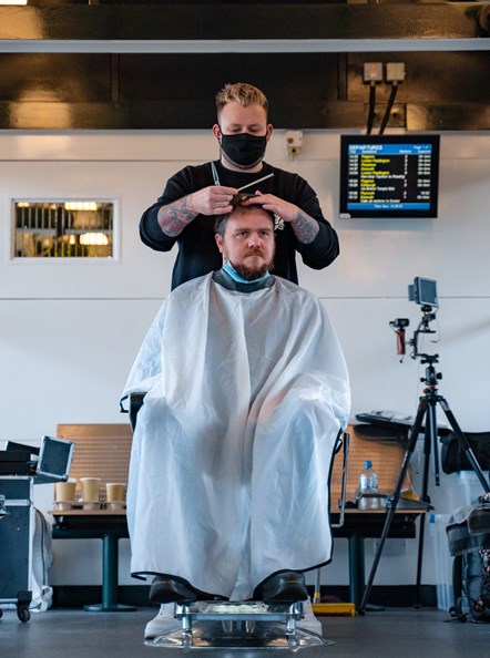 Lions Barber Collective-2: •	£25,000 grant to the Lions Barber Collective to train barbers as mental health advocates: who hosted a pop-up barbershop where men could get a free haircut and discuss their mental health at the same time