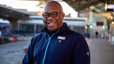Hans Ekonje, a TransPennine Express (TPE) Driver Instructor based in Manchester has had his story celebrated as TPE continued its first Week of Inclusion.