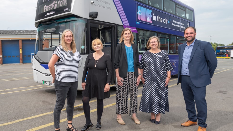 First Bus Net Zero Depot launch 3