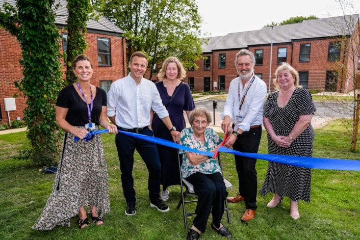 Official opening for £5m affordable housing development in Leeds: Pilkington Grove Armley