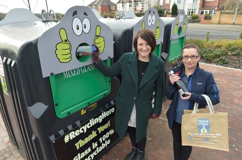 Leeds enjoys a Lidl recycling love with new glass banks : cllrlucindayeadon.jpg