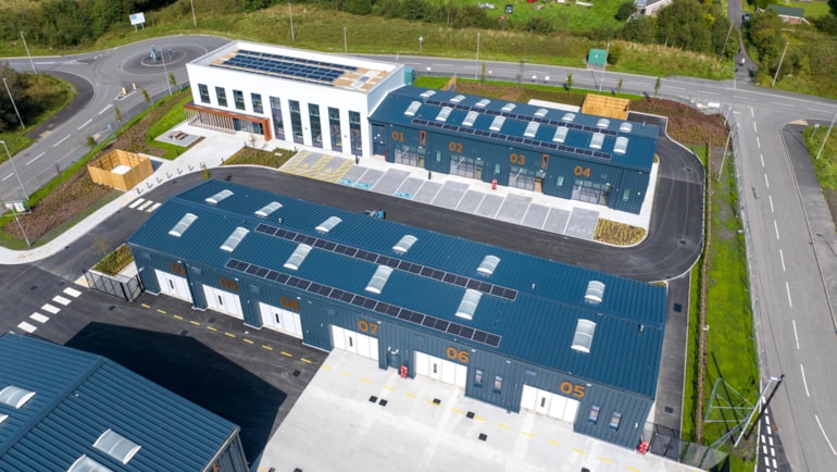 Sustainable business units available at £15m commercial sites in Carmarthenshire