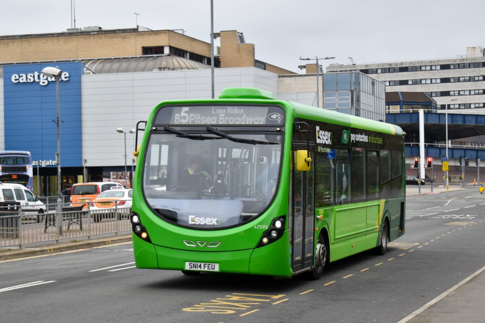 Diesel Bus in Basildon Jamie Warr | First Bus East of England News