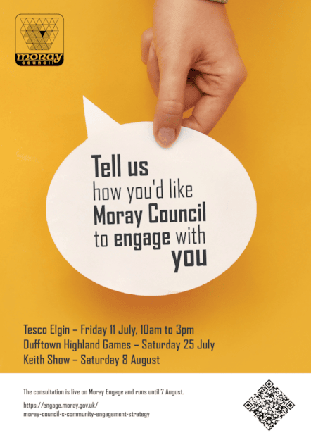 Engagement consultation poster
