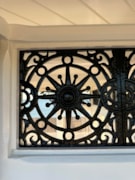 Restored ironwork: Restored ironwork