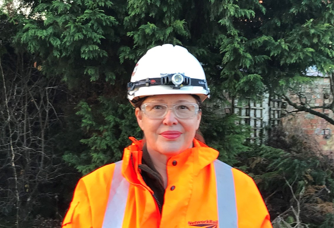 Network Rail workers give up Christmas with their families to work on major East Yorkshire bridge upgrade: Ann White, Scheme Project Manager for Network Rail