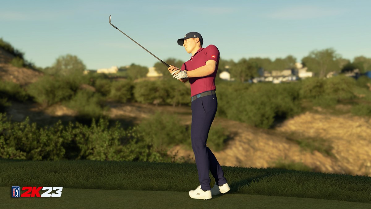 PGA TOUR 2K23 Matthew Fitzpatrick Key Art