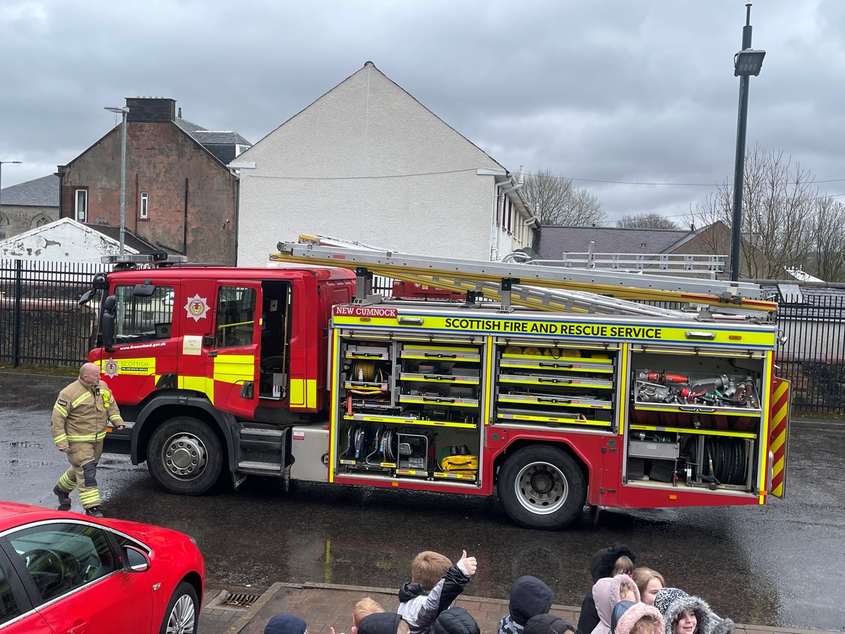 A big thumbs up for Scottish Fire and Rescue