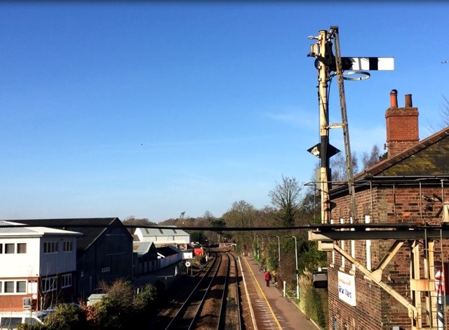 Semophore signal at Brundall