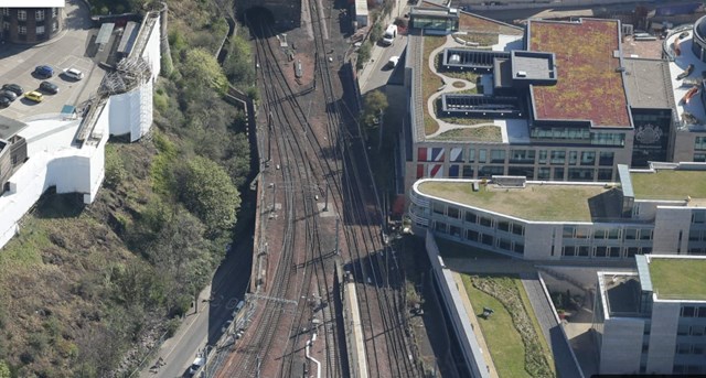 Calton New Street bridge works 