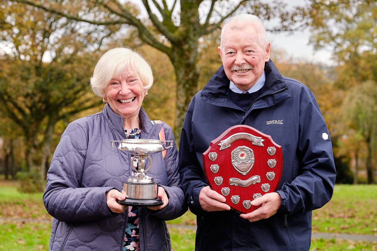 Mr and Mrs Nisbet Best Private Garden in East Ayrshire winner