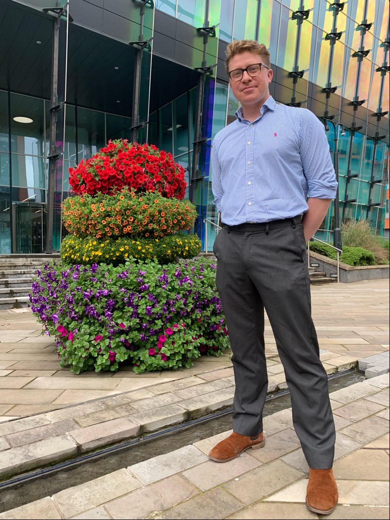 LGBT+ flower towers light up Sovereign Square: cllrpryor-sovereignsq-lgbtflowersquares-863872.jpg