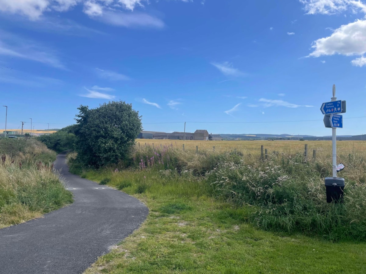 Resurfaced NCN1 at Portknoockie