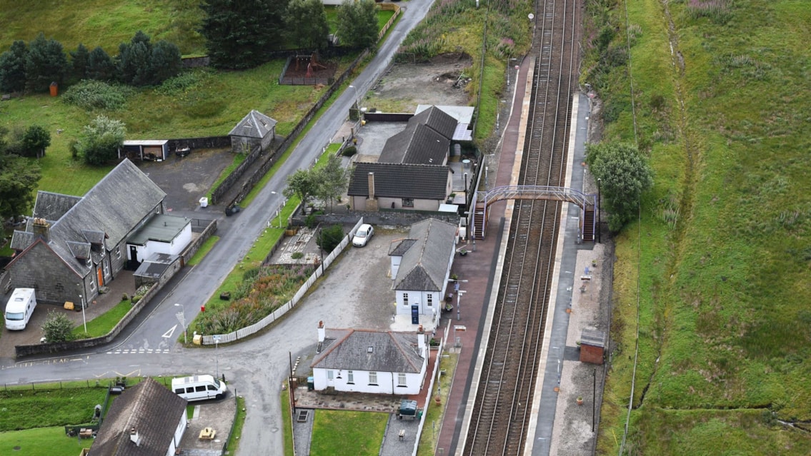 £8m investment improves accessibility at Dalwhinnie: Dalwhinnie Station 2020