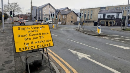 Moor Lane traffic lights