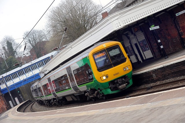 Investment delivers a better railway between Barnt Green and Redditch: A London Midland cross city line train