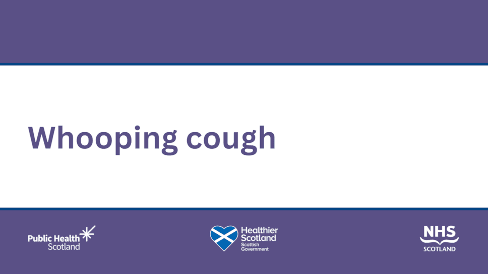 Whooping Cough Social Media Toolkit Public Health Scotland News