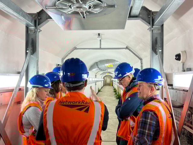 A glimpse into the Network Rail lamp tunnel: A glimpse into the Network Rail lamp tunnel