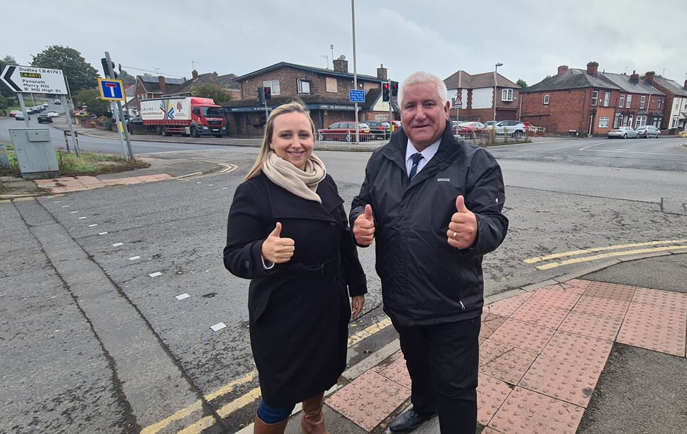 Patrick and Laura in Brockmoor