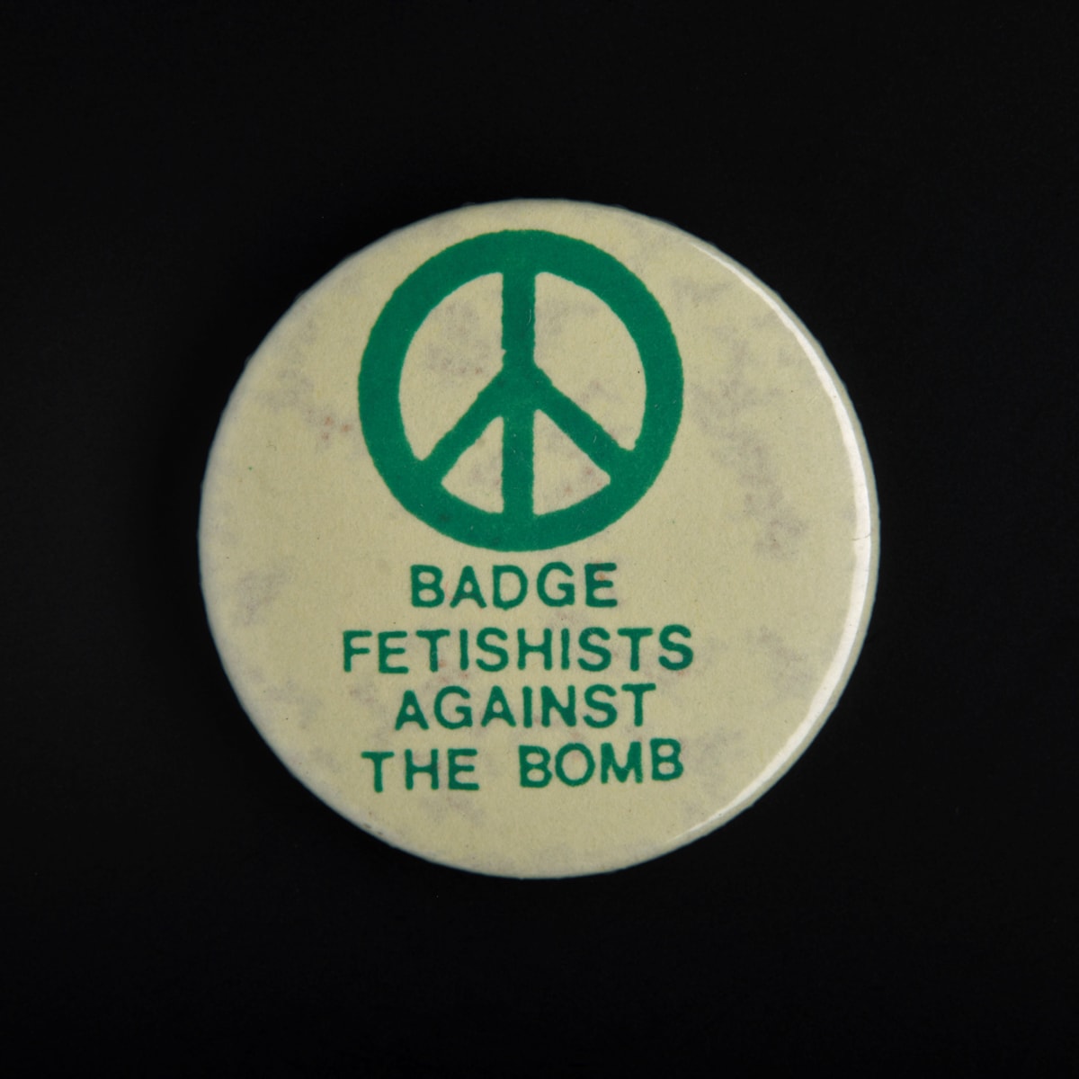 Protest badge, c.1980s Photo © National Museums Scotland (22)