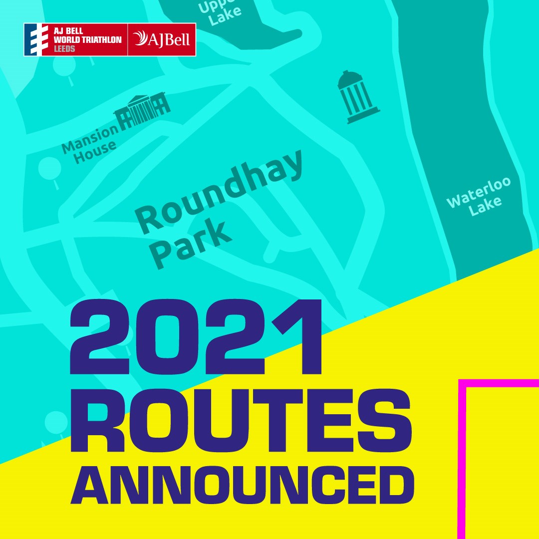 2021-Route-announcement-Traithlon: The routes have been announced for AJ Bell 2021 World Triathlon Leeds.