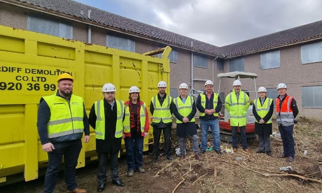 Ty Darran demolition