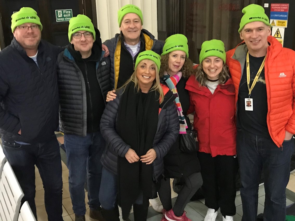 Network Rail sleepout event at Leeds station raises thousands for charity Railway Children