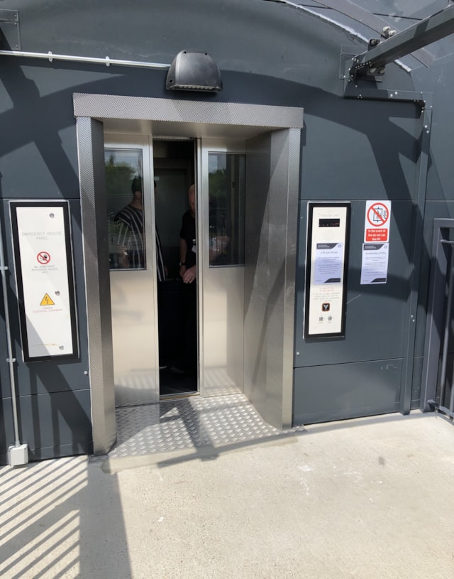 Alfreton station lifts, Network Rail (2): Alfreton station lifts, Network Rail (2)