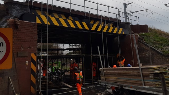A429 near Hullavington reopens ahead of schedule following urgent bridge repair work: Malmesbury Road bridge repairs