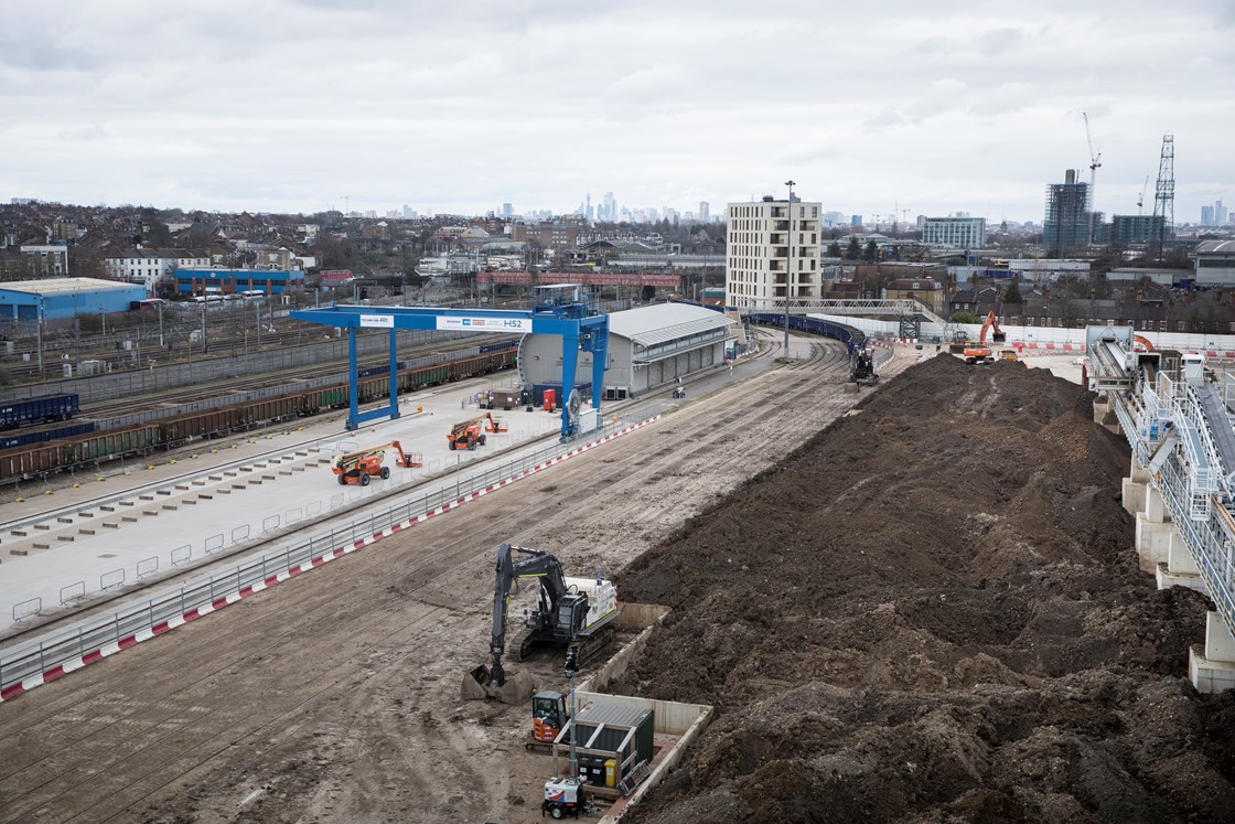 One million tonnes of spoil at the London Logistics Hub