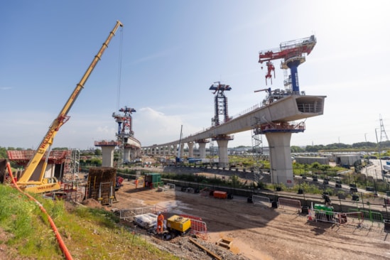 Progress on the Water Orton viaducts Summer 2026