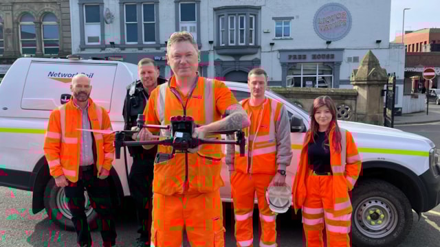 Example of drone used in Easter activity: Example of drone used in Easter activity