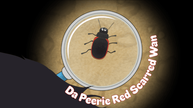 Da Peerie Red Scarred Wan animation thumbnail (c) Eleanor Meikle NatureScot