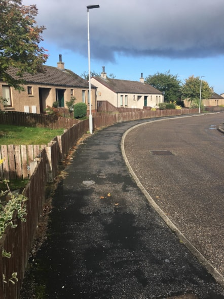 Council houses -  Buckie, Redburn Drive