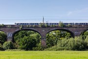 Class 345 crossing Wharncliffe Viaduct - copyright Transport for London 