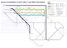 Service Availability Map 5-7-9 Nov 2022