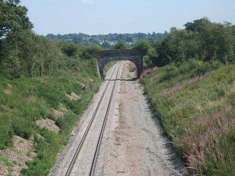 Extra room for more track to be built next year