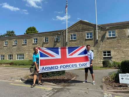 armed forces day flag