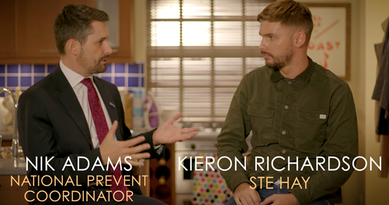 Counter Terrorism Police team up with Hollyoaks to warn about dangers of radicalisation: Screenshot 2019-11-13 at 16.38.43