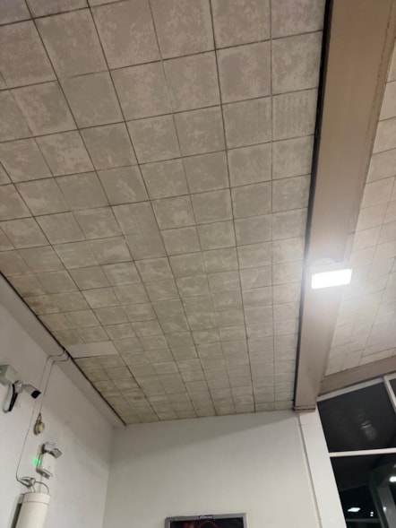 Banbury ceiling before
