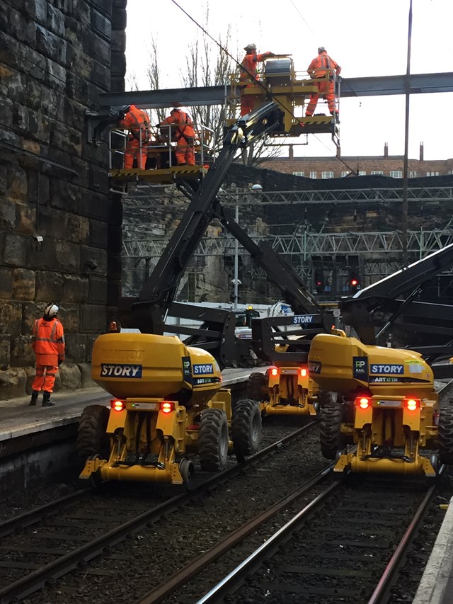 West Coast Mainline reopens after Christmas upgrade work: Work at Liverpool Lime Street