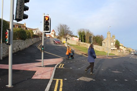Traffic lights Clifton Road/School Brae